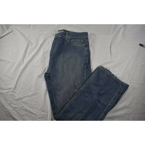 Harley-Davidson Motorcycle Med Wash Straight Leg Denim Blue Jeans Men's 40x34